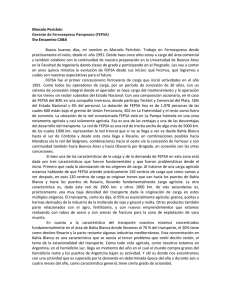Marcelo Perichón Gerente de Ferroexpreso Pampeano (FEPSA)