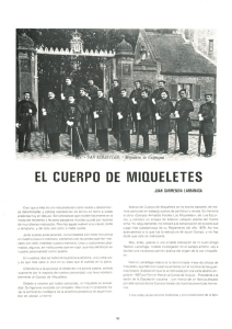 El Cuerpo de Miqueletes, Juan Garmendia Larrañaga