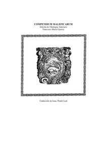 compendium maleficarum - Editorial Club Universitario