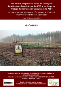 Libro de Resúmenes - Sociedad Española de Ciencias Forestales