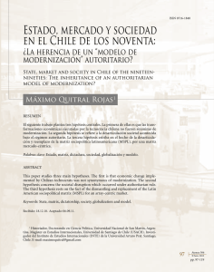 Estado, mercado y sociedad en el Chile de los noventa: