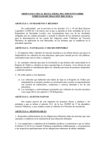 ORDENANZA FISCAL REGULADORA DEL IMPUESTO SOBRE