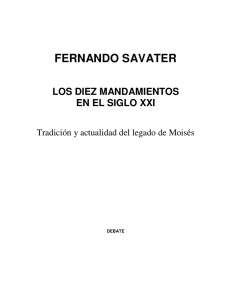 Los Diez Mandamientos Del Siglo XXI – Fernando Savater