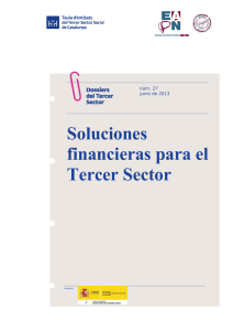 Soluciones financieras para el Tercer Sector