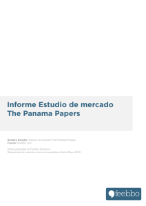 Informe Estudio de mercado The Panama Papers