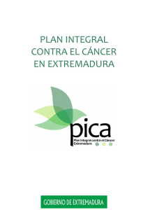 plan integral contra el cáncer en extremadura