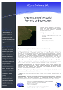 Módulo Temático "Argentina un país espacial, Buenos Aires"