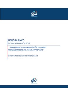 Programa de Rehabilitaci&oacute;n de Obras Hidroagr&iacute;colas del Agua