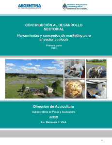 Herramientas y conceptos de marketing para el sector acuícola
