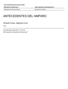 ANTECEDENTESDELAMPARO - Universidad Iberoamericana