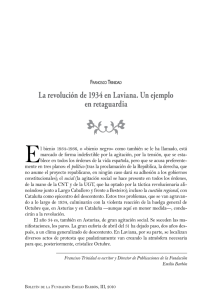 La revolución de 1934 en Laviana. Un ejemplo en retaguardia