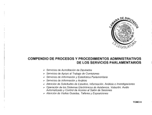 compendio de procesos y procedimientos administrativos de los