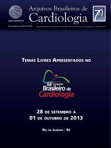 RJ - Arquivos Brasileiros de Cardiologia