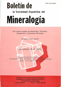 Mineralogía - University of the Basque Country