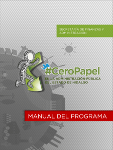 Presentación de PowerPoint - Programa #Ceropapel