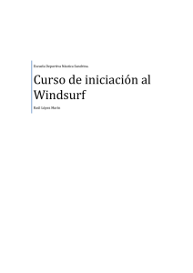 Curso de iniciación al Windsurf