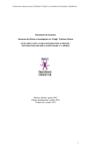 Documento de Consenso Consorcio de Clínicas e Investigación en