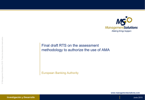 Methodology to authorize the use of AMA