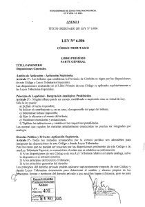 400-15 ANEXO TO LEY 6006 - Gobierno de la Provincia de