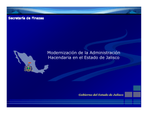 Modernización de la Administración Hacendaria en el Estado de