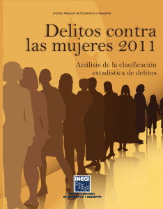 Delitos contra las mujeres 2011. Análisis de la clasificación