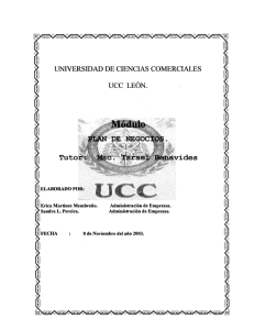 UNIVERSIDAD DE CIENCIAS COMERCIALES tJ UCC