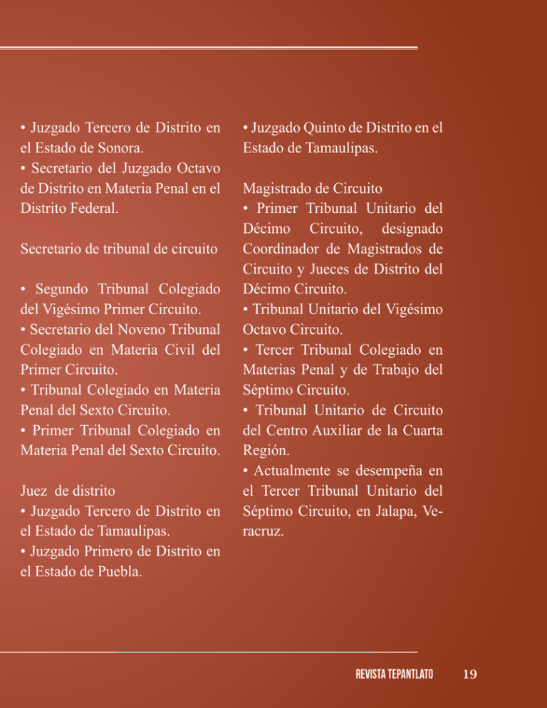 Juzgado Tercero de Distrito en el Estado de Sonora