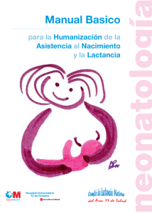 Manual Básico para la Humanización del Nacimiento y la lactancia.