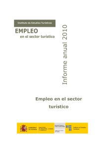 Empleo 2010 - Instituto de Estudios Turísticos