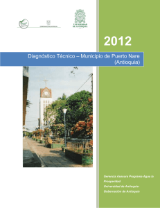 Diagnóstico Técnico – Municipio de Puerto Nare (Antioquia)