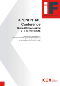 xponential 2016 - ICEX España Exportación e Inversiones