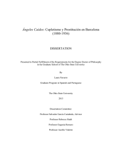 Ángeles Caídos - OhioLINK Electronic Theses and Dissertations