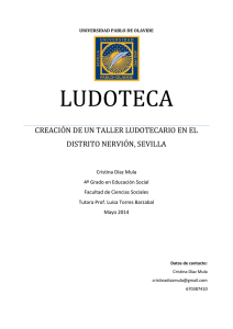 ludoteca - Universidad Pablo de Olavide, de Sevilla