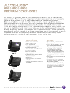 AlcAtel‑lucent 8028‑8038‑8068 Premium DeskPhones