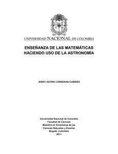 Resumen y Abstract - Universidad Nacional de Colombia