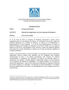 Informe - American Bar Association