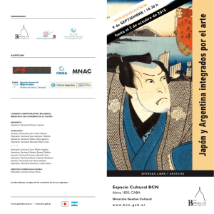 Programa_jornadas Japón_lk - Biblioteca del Congreso de la Nación