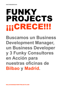 Buscamos un Business Development Manager, un