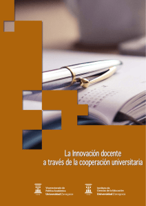 La Innovación docente a través de la cooperación universitaria