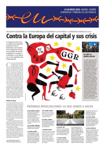 Contra la Europa del capital y sus crisis