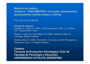 escalamiento - Universidad Católica Argentina