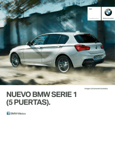 Ficha Técnica BMW 120iA 5 puertas Automático 2016