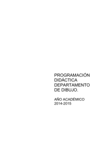 Programación didáctica del departamento 2014-15