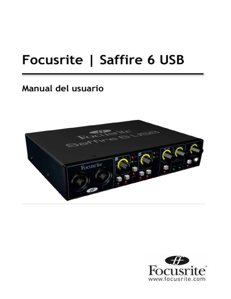 Focusrite Saffire 6 USB