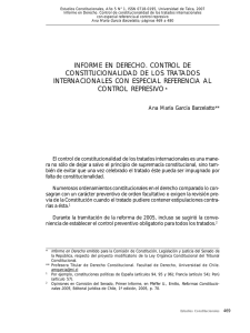 informe en derecho. control de constitucionalidad de los tratados