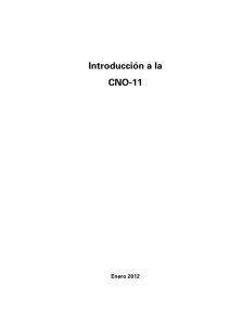 Introducción a la CNO-11 - Instituto Nacional de Estadística