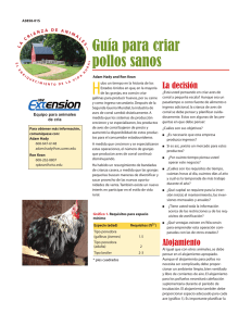 Guía para criar pollos sanos (A3858-01S)