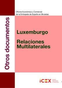 LUXEMBURGO Rela Multilaterales