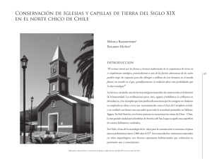 Conservación de Iglesias y capillas de tierra del Siglo XIX