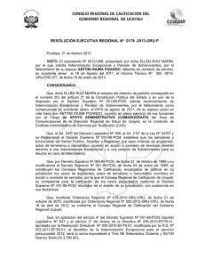2013-GRU-P. - Gobierno Regional de Ucayali